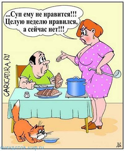 карикатура про мужа