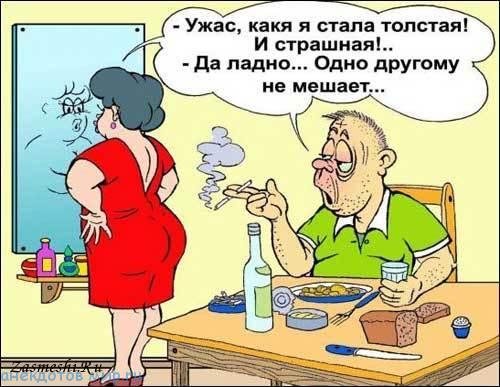 карикатура про мужа