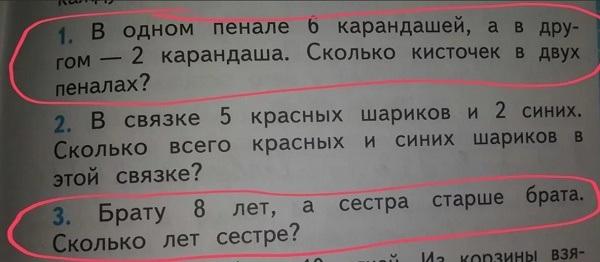 прикол из учебника