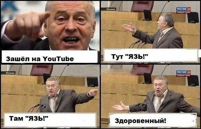 Смешные мемы с Жириновским