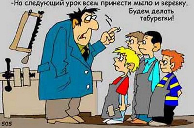 Карикатуры про учебу и учение