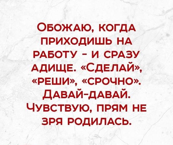 Подробнее о статье Прикольные до слез статусы про работу