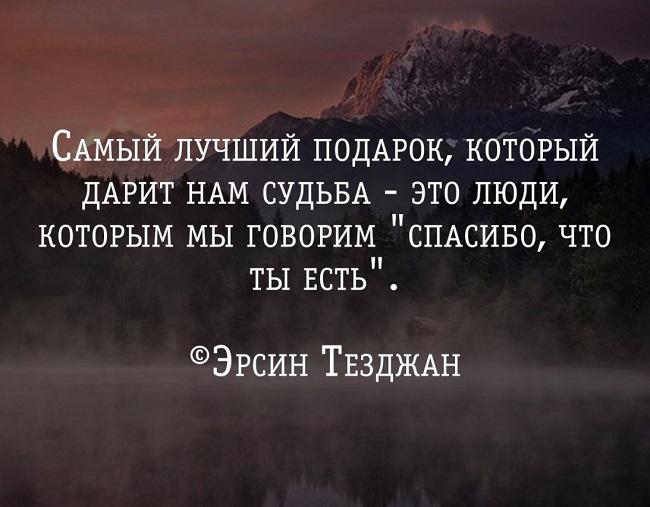 Цитаты про благодарность со смыслом на картинках