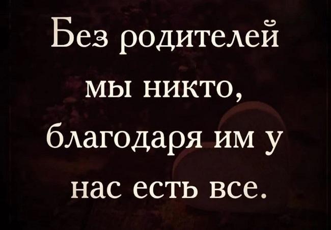 Подробнее о статье Короткие статусы про родителей