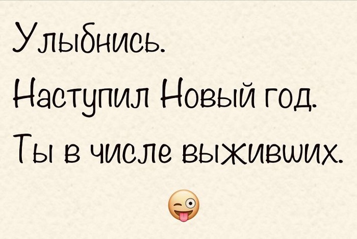 Прикольные картинки с новогодними статусами и шутками