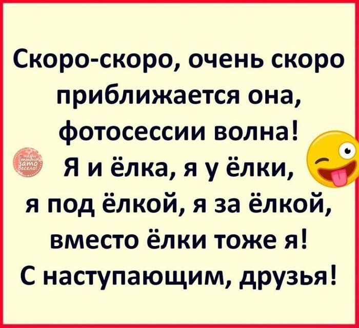 Прикольные картинки с новогодними статусами и шутками